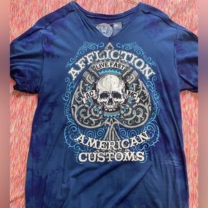 Affliction V-neck shirt